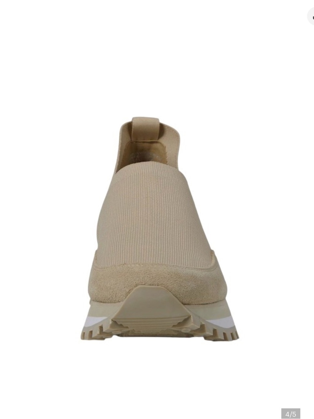 Blondo Lakelyn Sand Knit Platform Slip-On Athletic Sneakers Shoes Size 8.5 NEW - Picture 4 of 12